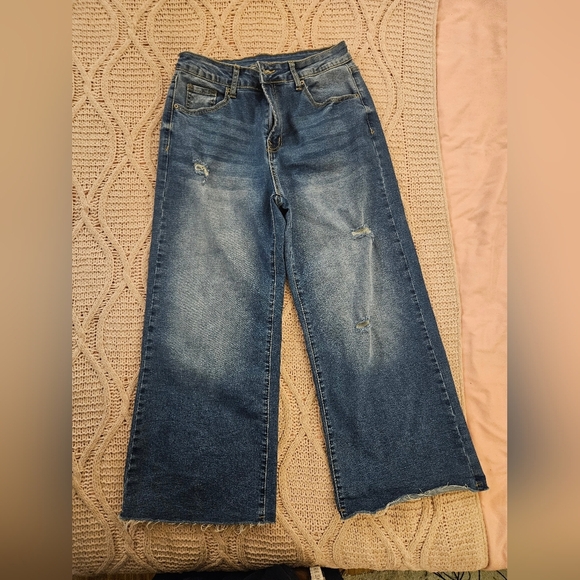 Dokotoo Denim - Dokotoo‎ Blue Denim Jeans  Destressed